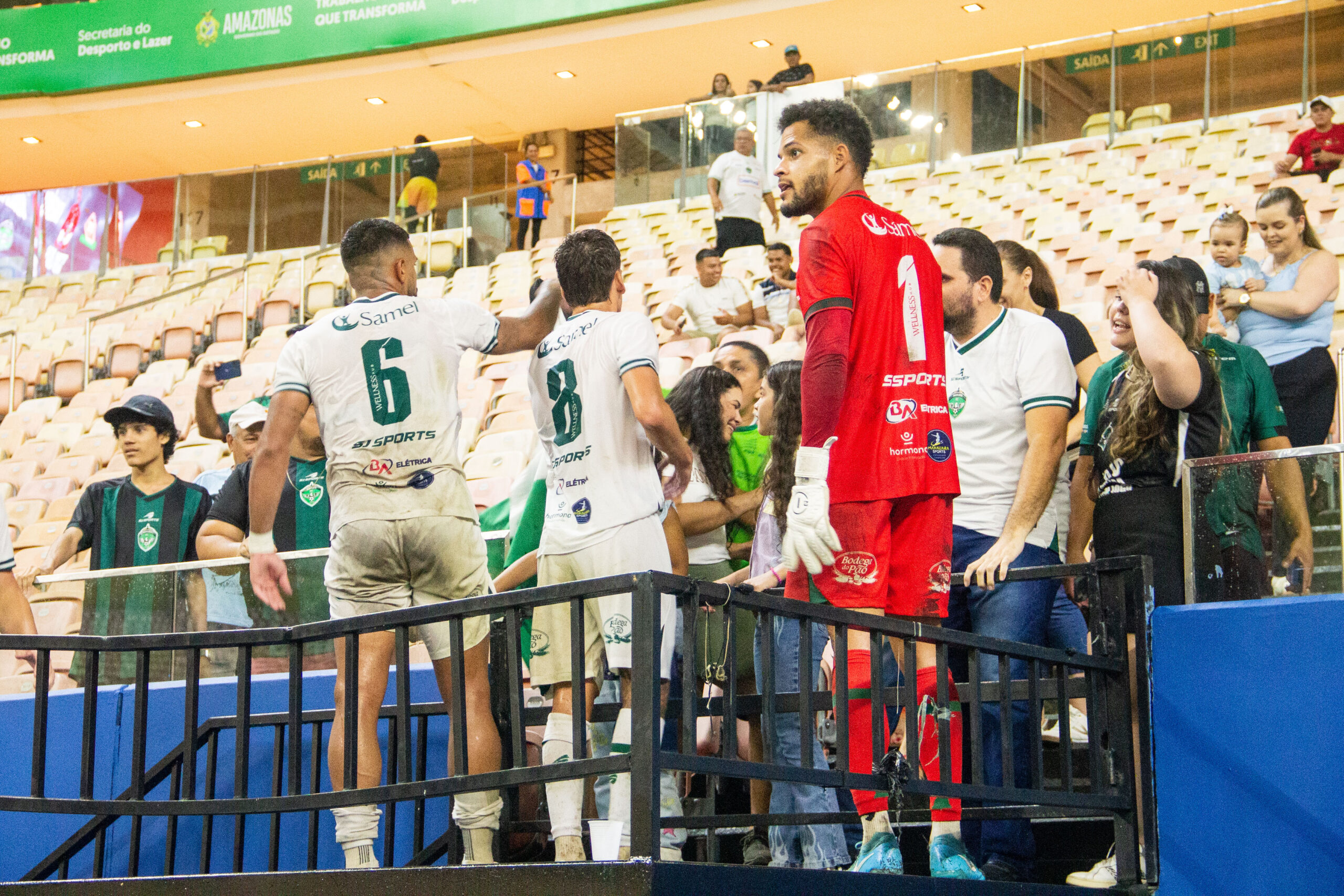 Barezão: Manaus marca no fim e vence Nacional, na Arena da Amazônia